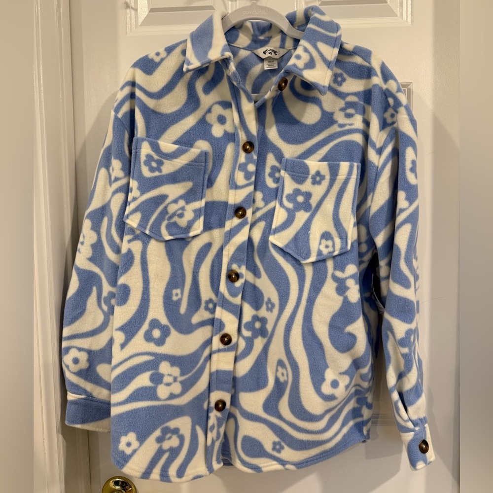 NWT Billabong XS laid back shacket